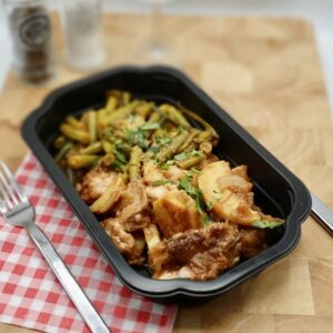 Vegetarische Surinaamse kip massala