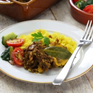 Koolhydraatarm: bobotie