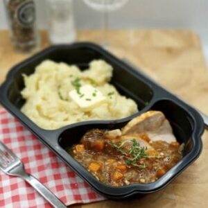 Sucade van hert met hete bliksem