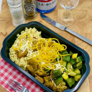 (VEGA) Risotto met saffraan en gegrilde groenten