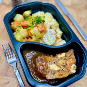 Gehaktbrood met noten & zuidvruchten