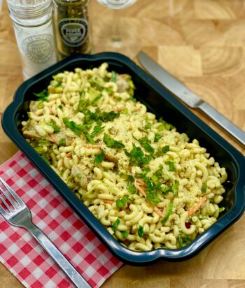 macaroni compleet kip parmigiano