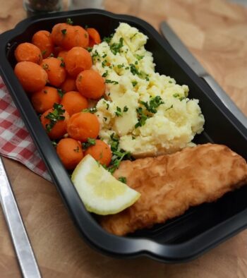 lekkerbekje puree wortel