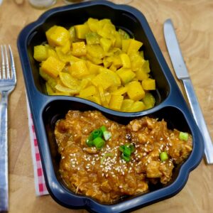 Koolhydraatarm: Tandoori kip met groenten