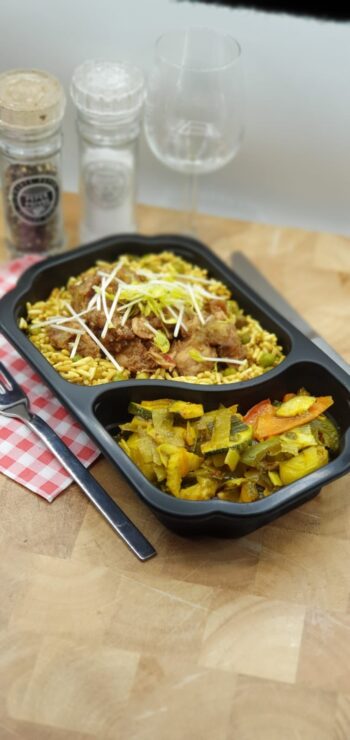 Koolhydraatarm: kip in ketjap saus & roerbakgroenten