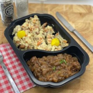 Hachee met oud-Hollandse appelstamppot