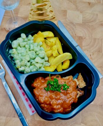 schnitzelreepjes stroganoff tuinboon